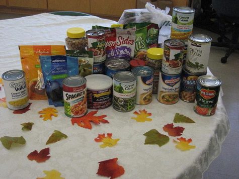 Fall Food Drive Runs Through December 6