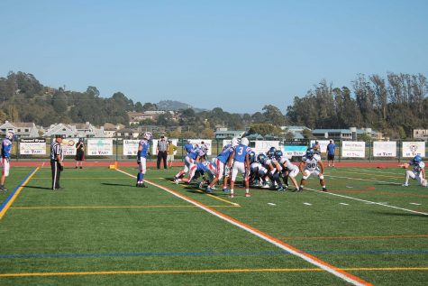 Varsity Football Loses Homecoming Game, Harris Injured
