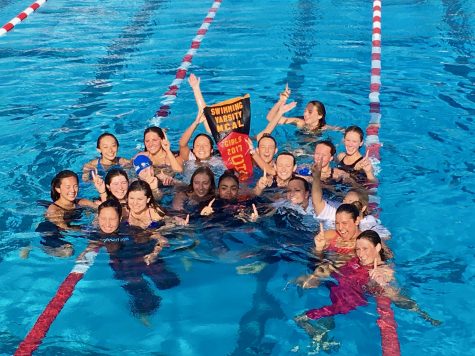 Tam Girls’ Swimming Wins MCALs