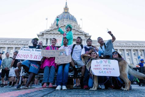 Featured Photos: San Franciscans Demonstrate Against Cancelled Patriot Prayer Rally