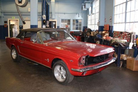 Autoshop’s quest to restore a ’65 Mustang