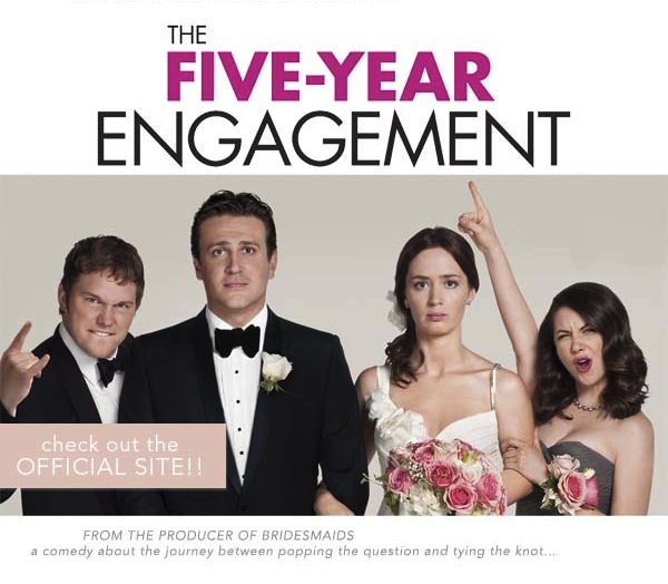 Overlong "The Five-Year Engagement" still has fun despite runtime