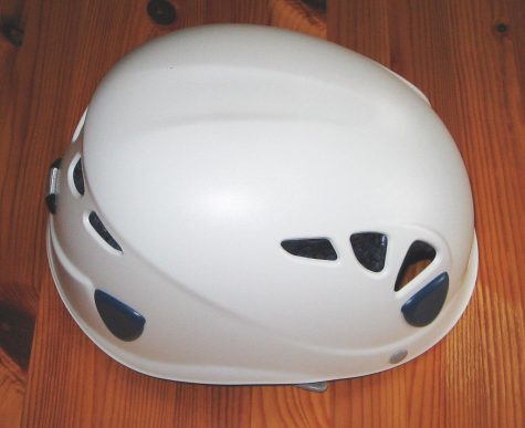 Don’t just chuck it, wear a brain bucket