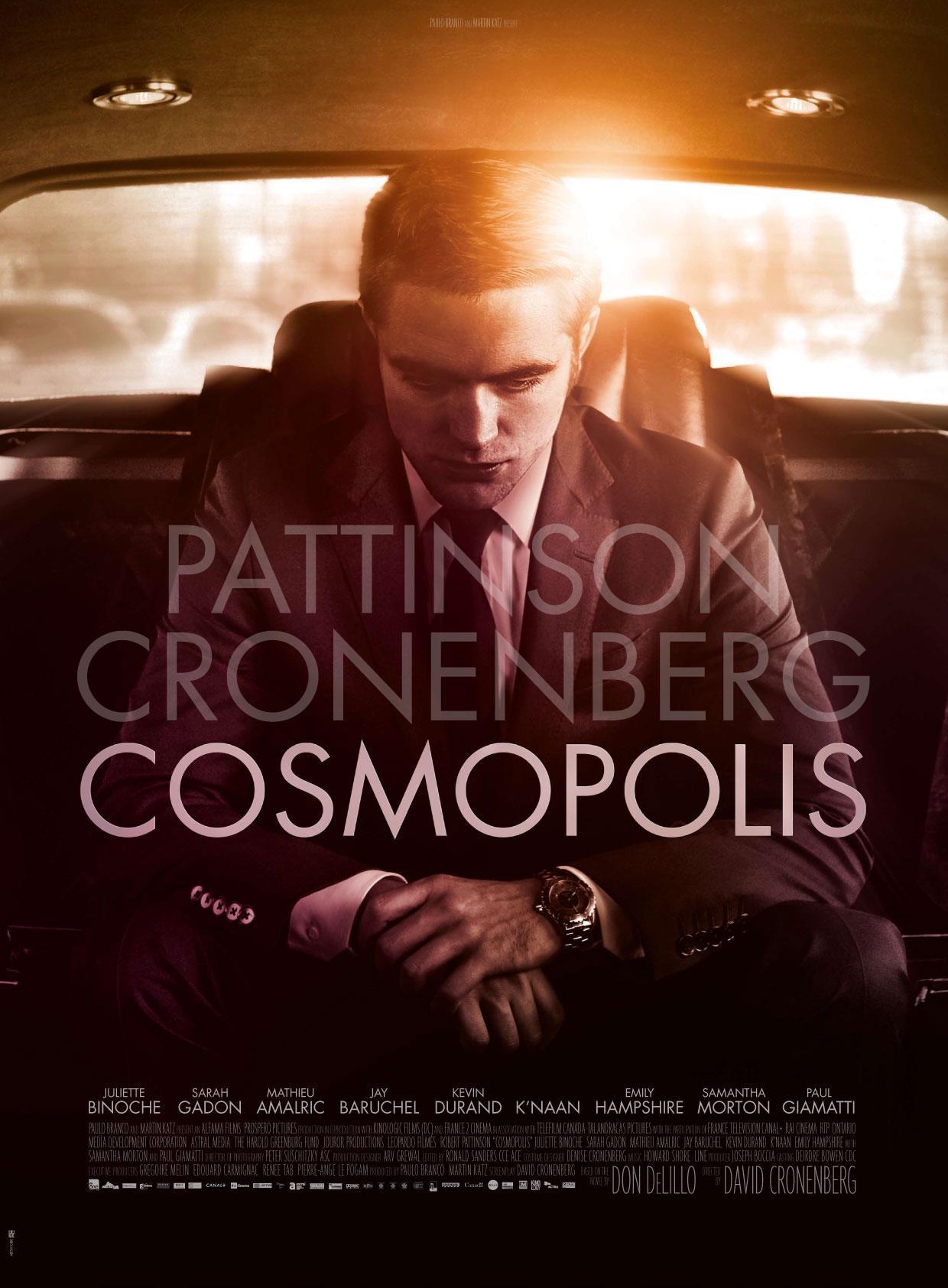 Cosmopolis is a little different, just like Robert Pattinsons prostate