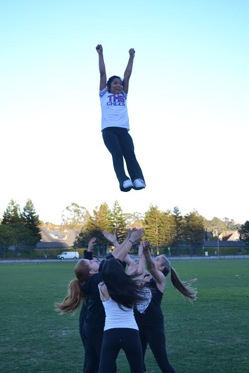 Cheerleaders Fundraising for Trip to Pro Bowl