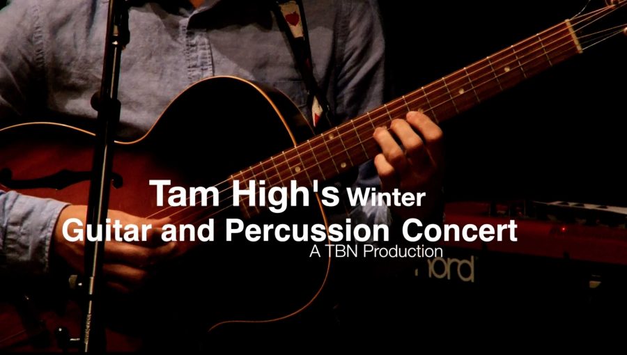 Tam Holds Winter Guitar and Percussion Concert