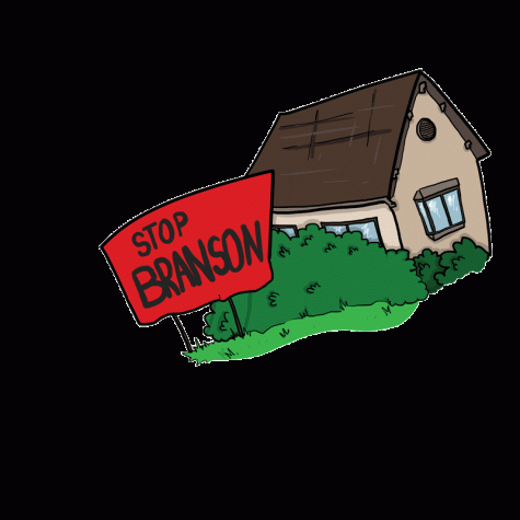 Strawberry Protests Branson’s Relocation