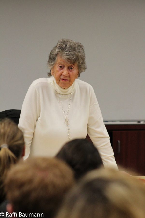 Holocaust Survivor Speaks At Tam