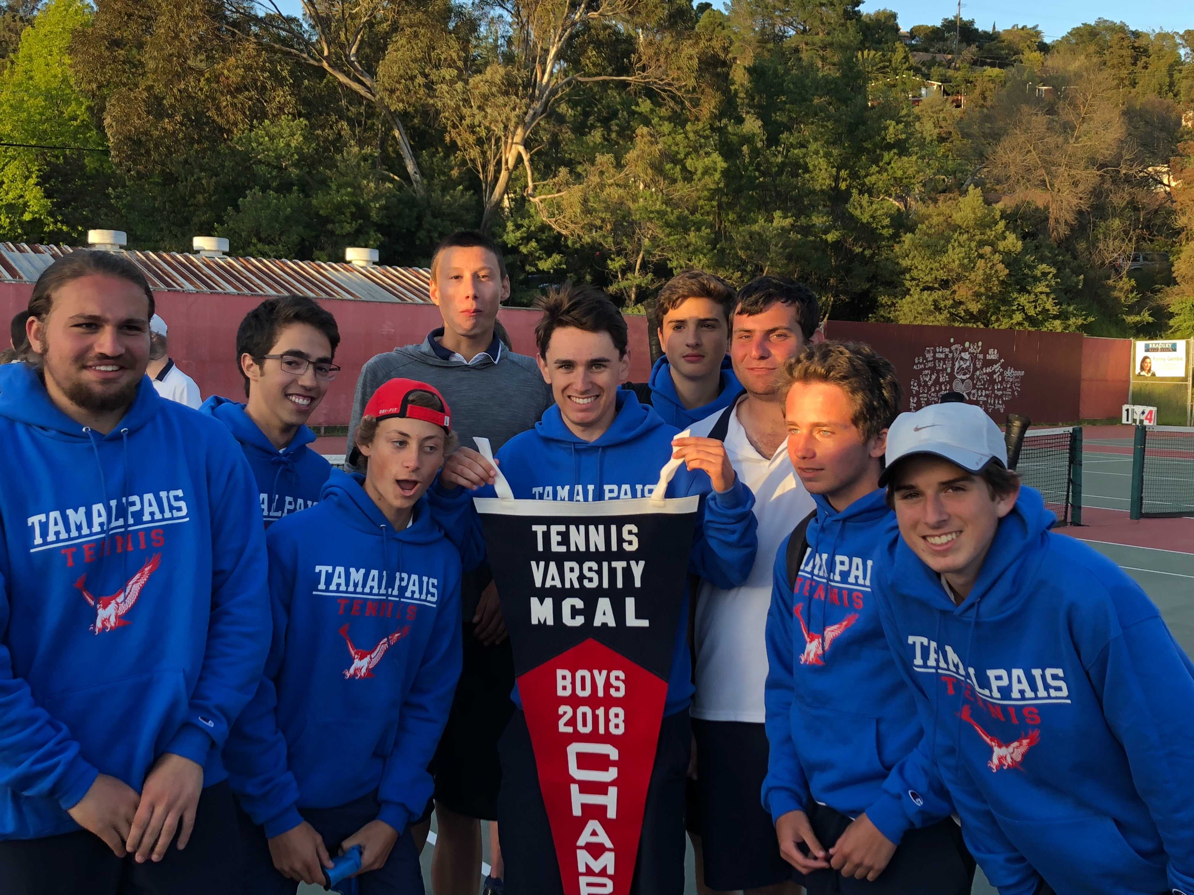 Boys Tennis Wins MCAL Championship