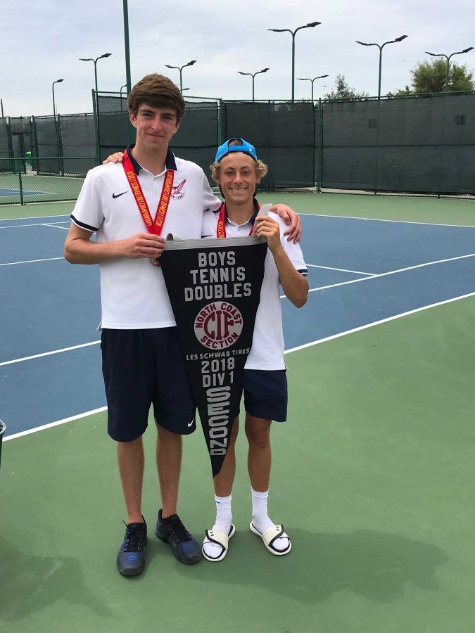 Roddy and Marks Serve Up NCS Banner