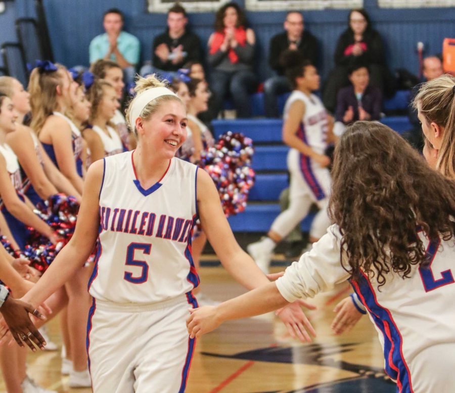 Cheer begins alternating boys and girls games