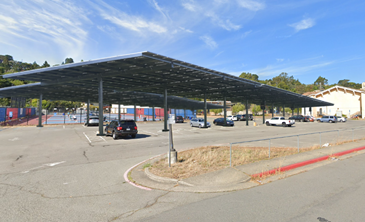 The new solar panels will be placed in the Almonte parking lot beside the tennis courts.